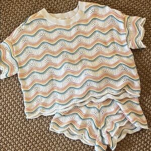 L*Space Multicolor Knit Top
